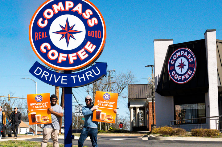 Compass Coffee opens first Drive Thru!